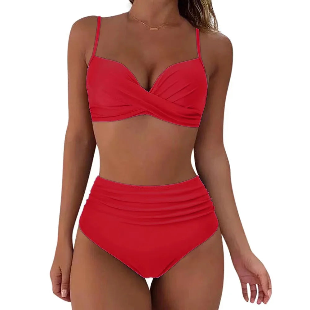 Naia | Bikini de Cintura Alta Esculpida