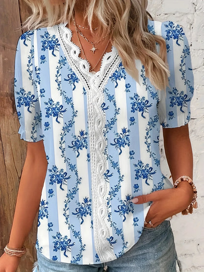 Valerisse | Blusa Jacquard Elegancia Relax
