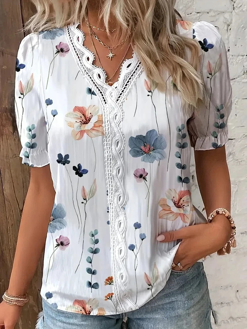 Valerisse | Blusa Jacquard Elegancia Relax