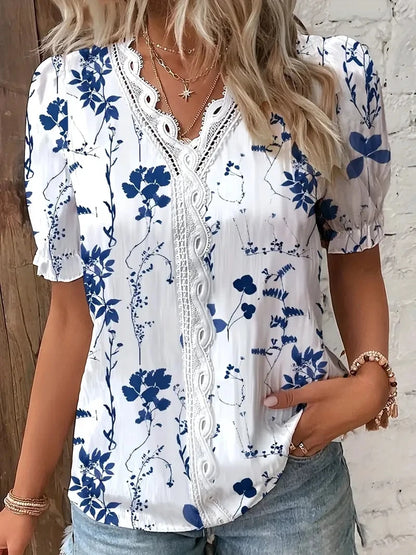 Valerisse | Blusa Jacquard Elegancia Relax
