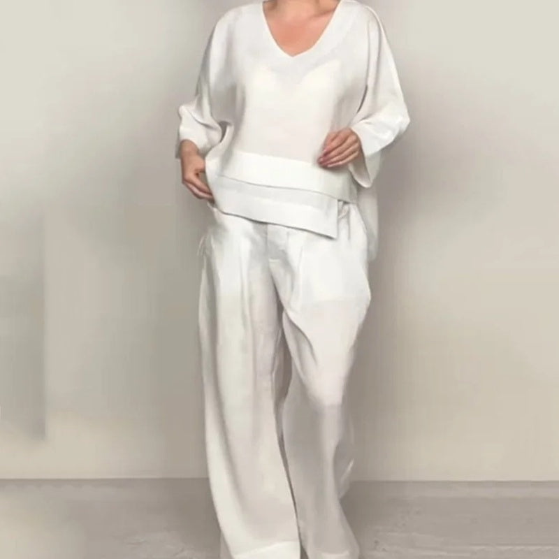 Liza | Conjunto de lino elegante